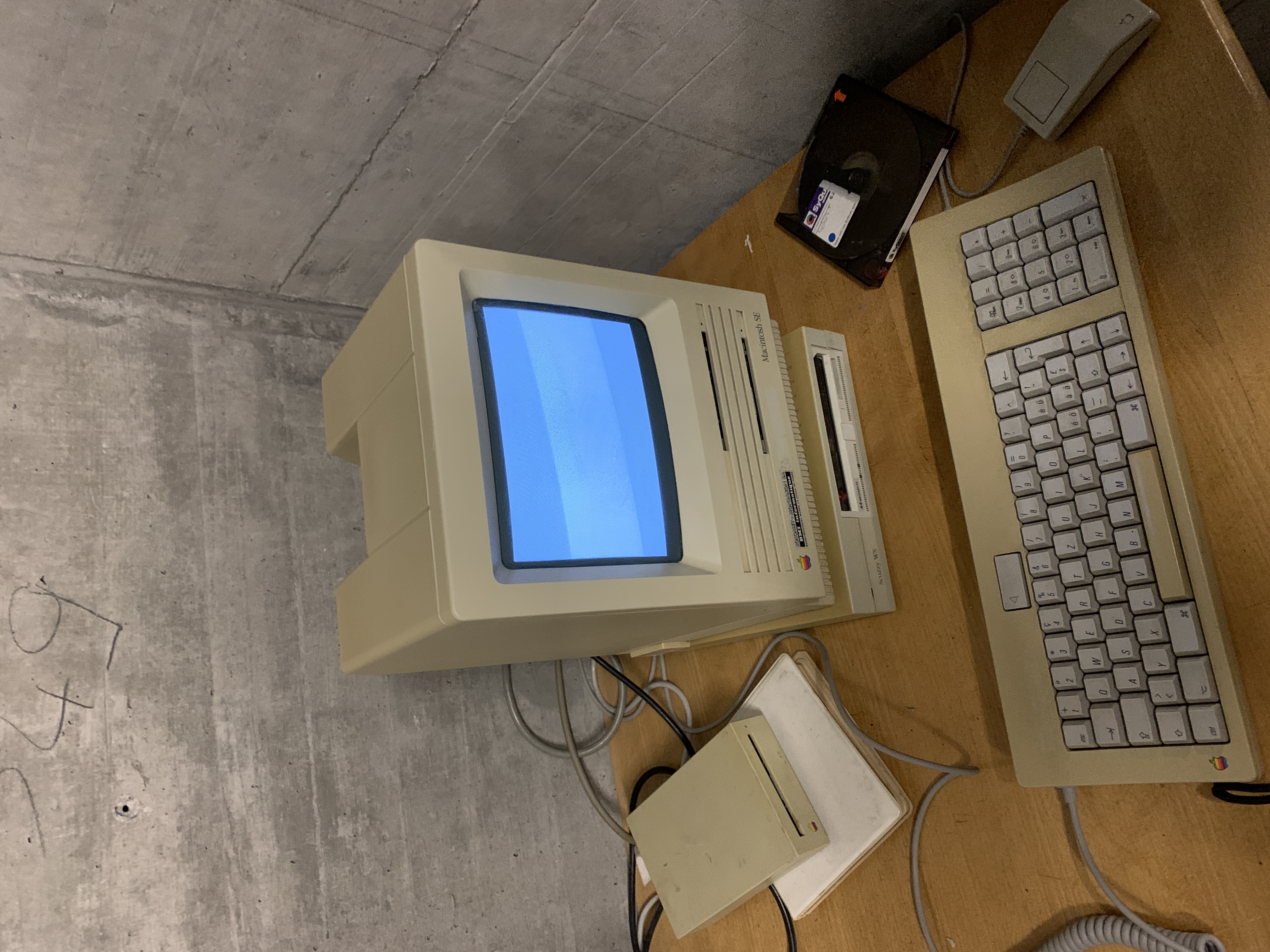Mac SE double disquettes