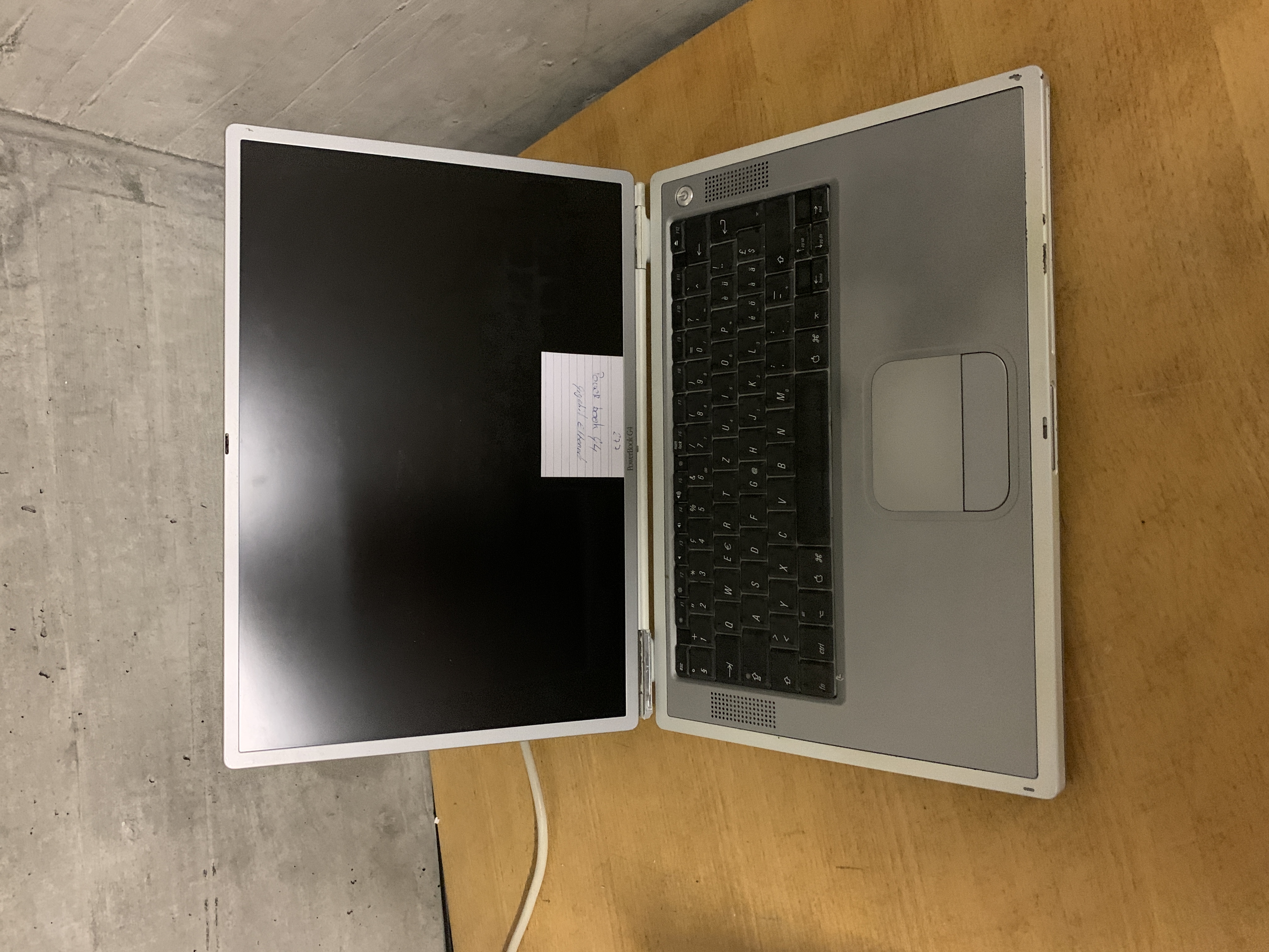 PowerBook G4 gigabit