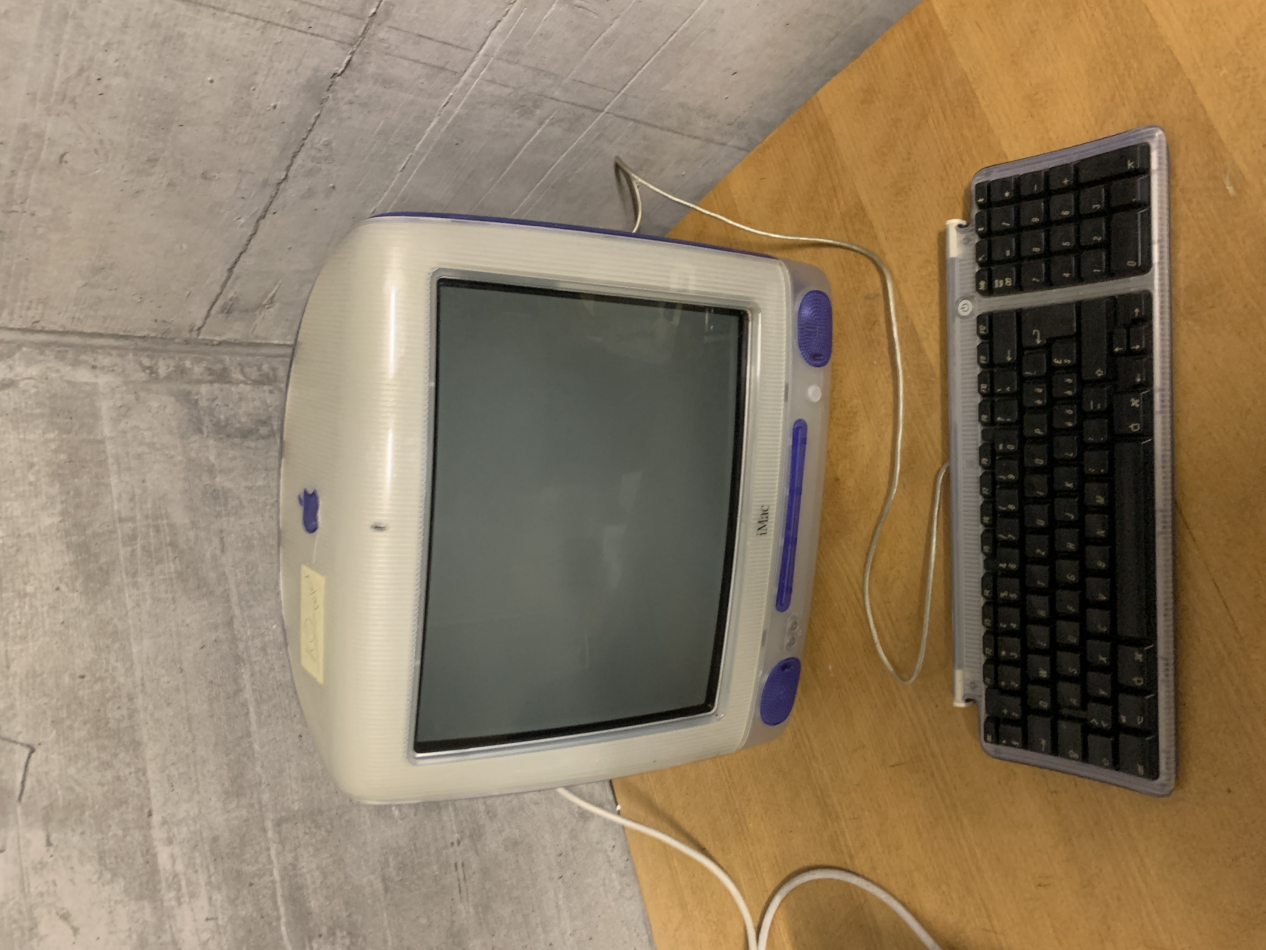 iMac G3 violet